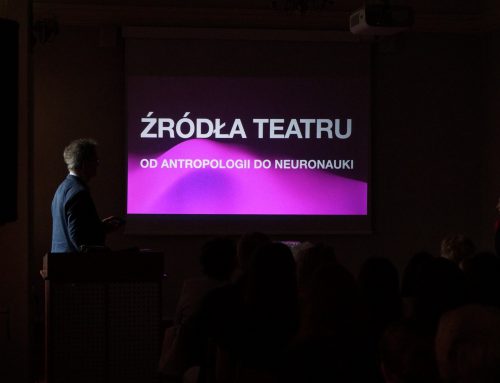 Lekcja prof. Mirosława Kocura „Źródła teatru: od antropologii do neuronauki”