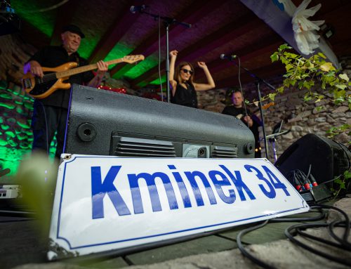 Kminek rozgonił muzyką chmury [FOTO]